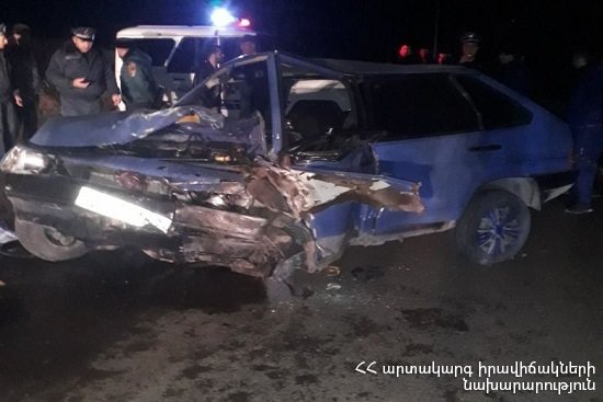 ՃՏՊ Արթիկ քաղաքում. կան տուժածներ