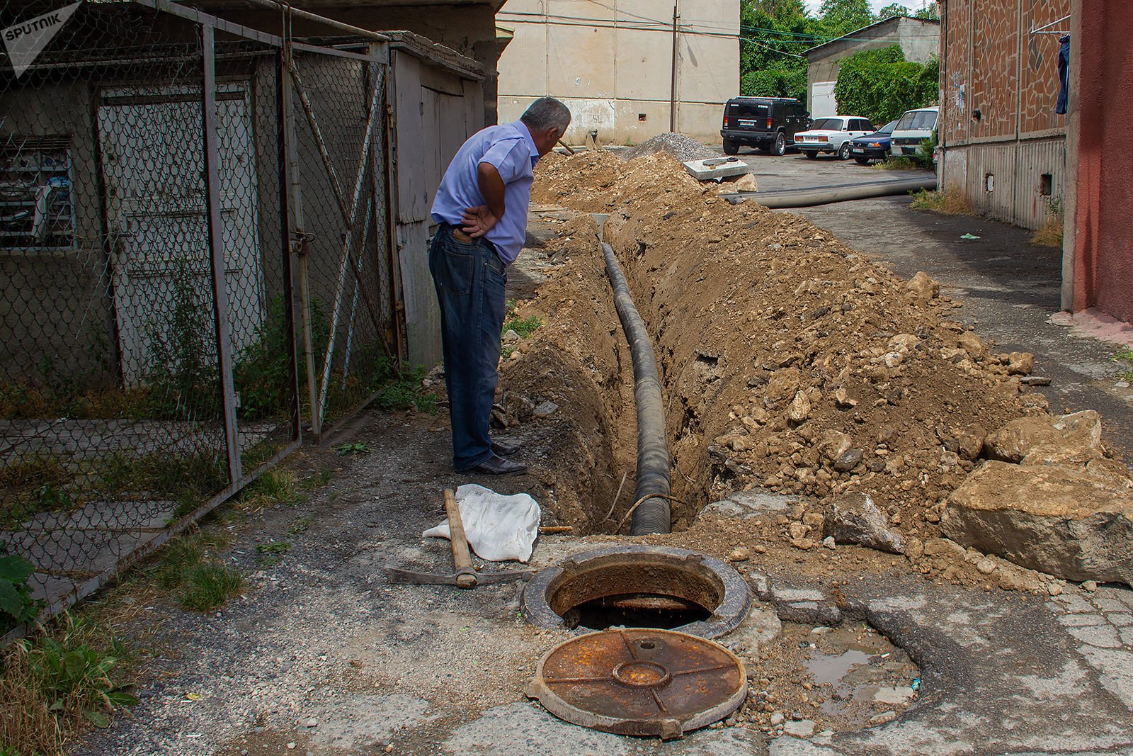 Արաբկիր վարչական շրջանում շուրջ 250 տնատիրությունների համար նոր կոյուղագիծ է կառուցվում