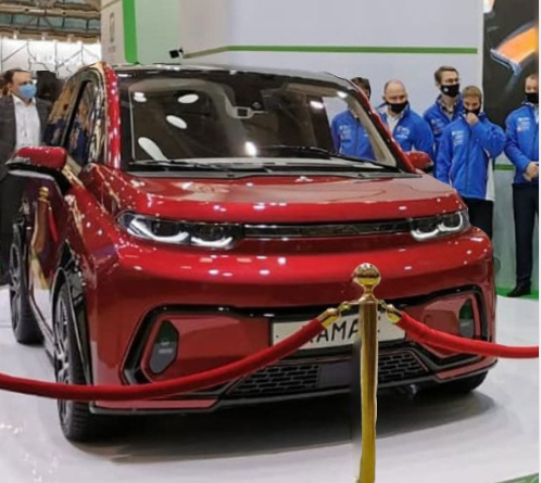 KamAZ- ը ներկայացրել է «Կամա -1» առաջին ռուսական էլեկտրական մեքենան