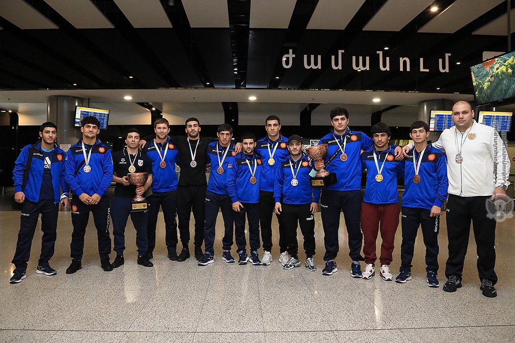 Մարզիկ-զինծառայողները վերադարձել են ոսկե մեդալներով և գավաթներով