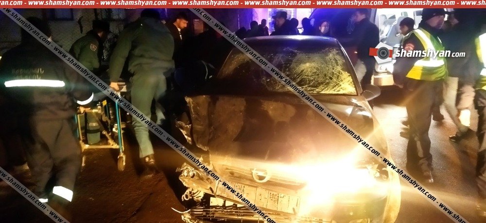 Երևանում 25–ամյա վարորդը Opel-ով վրաերթի է ենթարկել 3 հետիոտնի և բախվել կայանված Mercedes-ին.