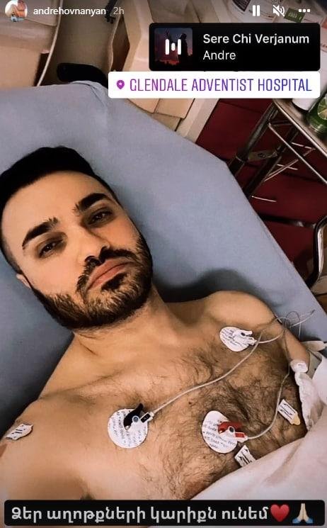 «Այսօր կյանքի և մահվան շեմին էի»․ Անդրե