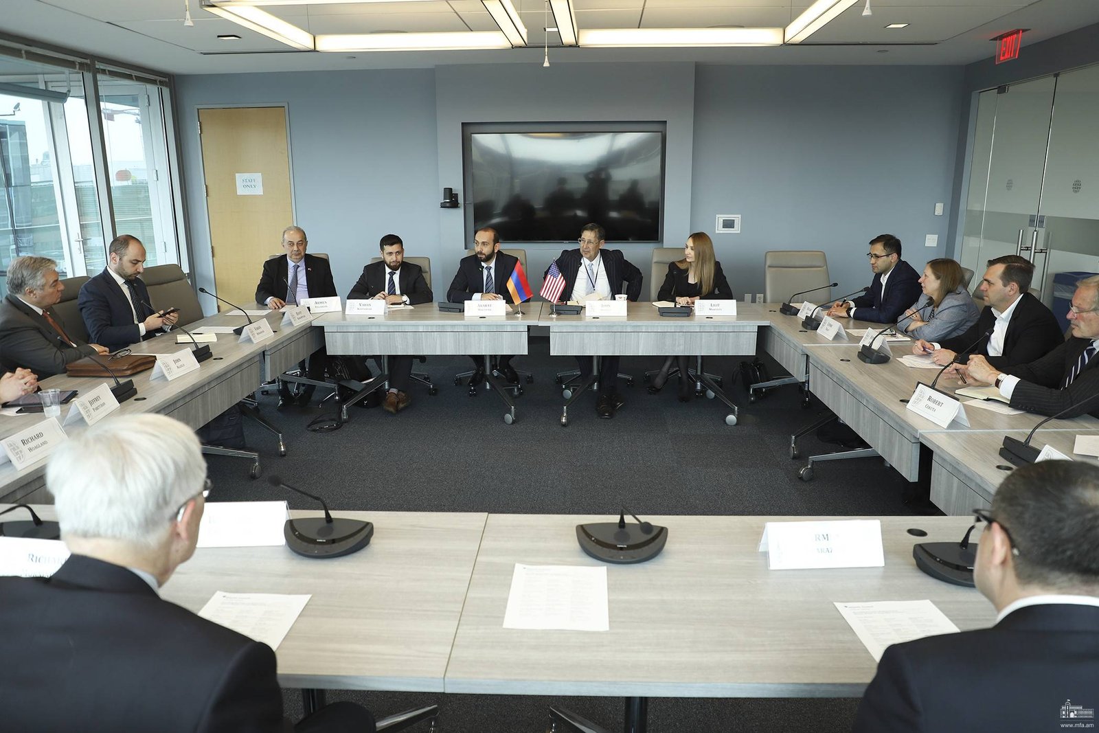 Միրզոյանը Atlantic Council-ում ներկայացրել է հայ — թուրքական և հայ — ադրբեջանական գործընթացները․ տեսանյութ