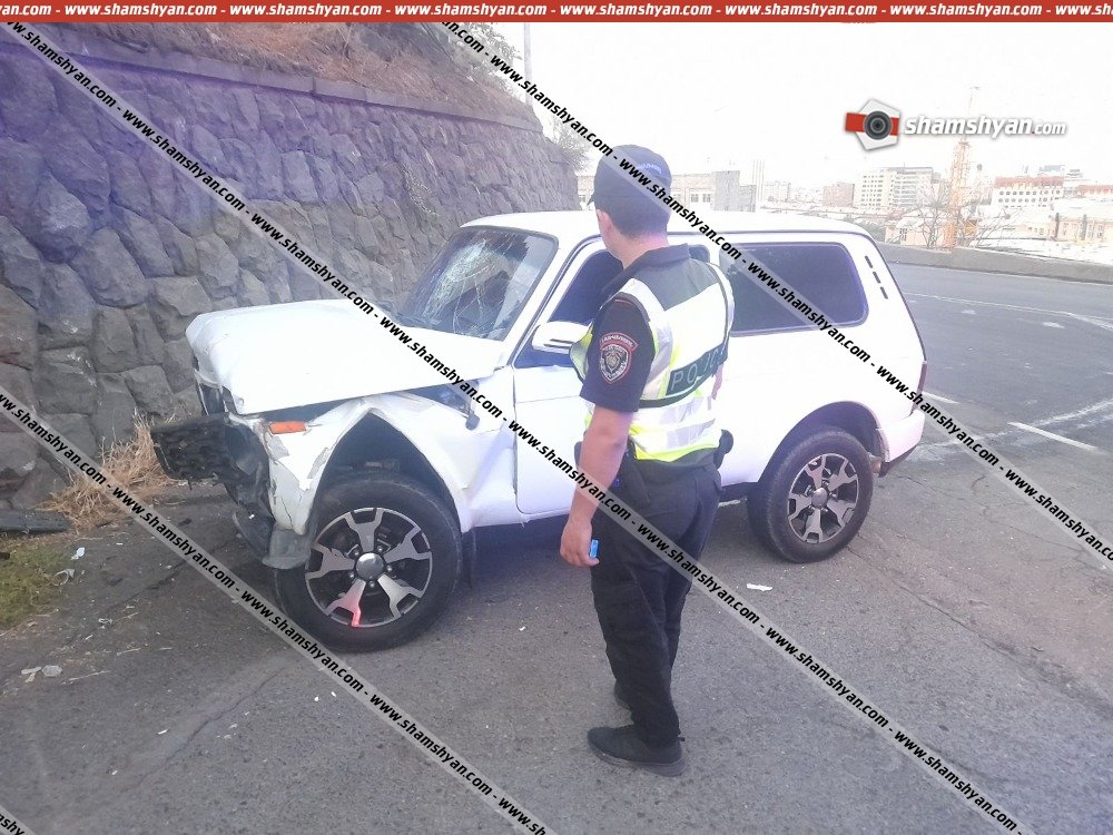 26-ամյա վարորդը Երեւանում ավտոմեքենայով բախվել է պատին. նա եղել է ոչ սթափ վիճակում.